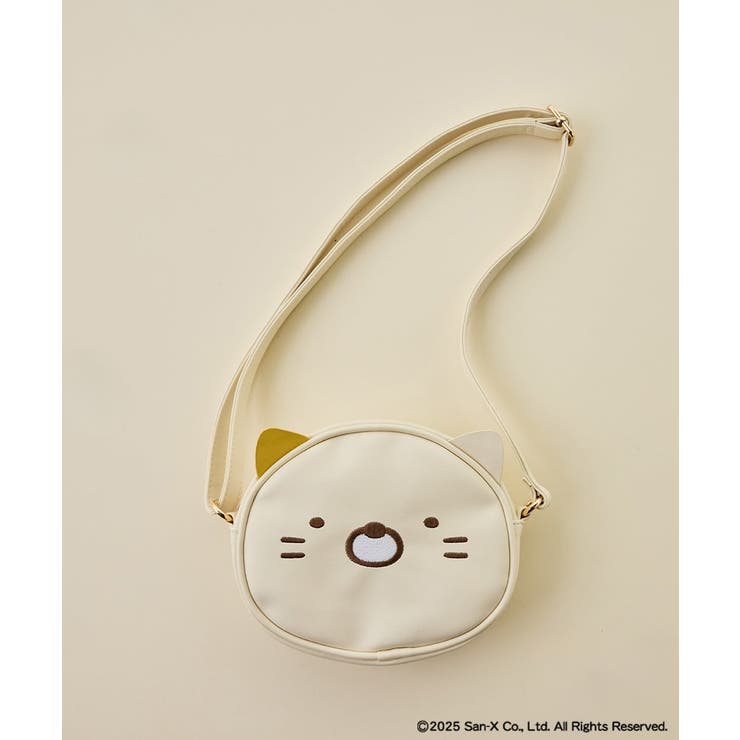 アイボリー | 【数量限定】[KIDS]【すみっコぐらし】お顔ショルダーバッグ | a.v.v【KIDS】