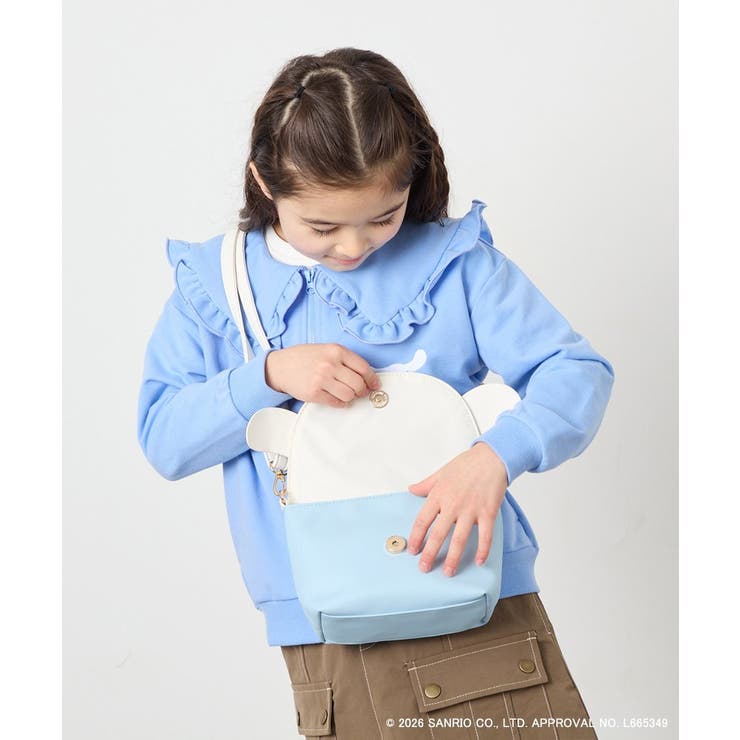 [KIDS]【シナモロール／ポチャッコ】お顔ショルダーバッグ | a.v.v【KIDS】 | 詳細画像4 