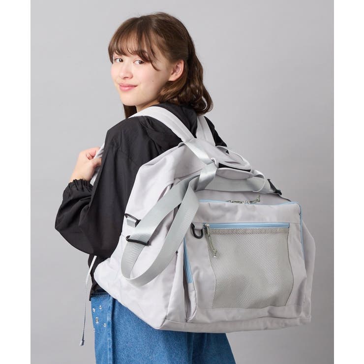 グレー | [KIDS]旅行用ボストンバック | a.v.v【KIDS】