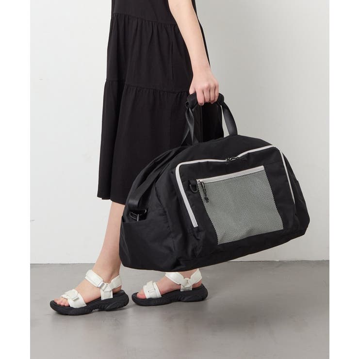 ブラック | [KIDS]旅行用ボストンバック | a.v.v【KIDS】