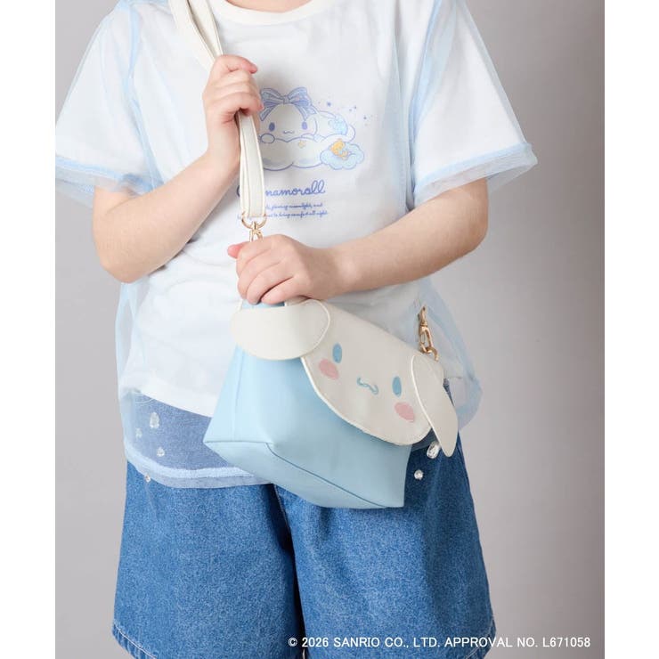 【数量限定】[シナモロール＆クロミ]お顔ショルダーバッグ | a.v.v【KIDS】 | 詳細画像3 