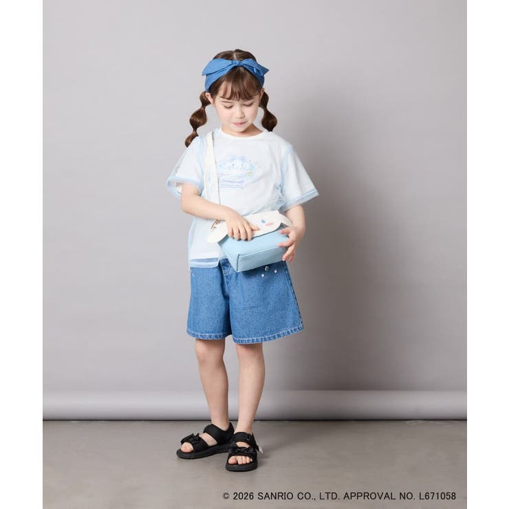【数量限定】[シナモロール＆クロミ]お顔ショルダーバッグ | a.v.v【KIDS】 | 詳細画像7 