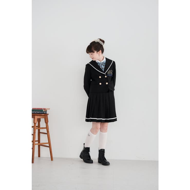 [19 24cm]【ファスナー付きで楽ちん セレモニーにもOK】レースアップショ… | a.v.v【KIDS】 | 詳細画像14 