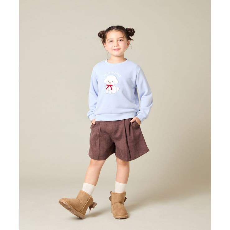 リボン付フェイクムートンブーツ | a.v.v【KIDS】 | 詳細画像13 