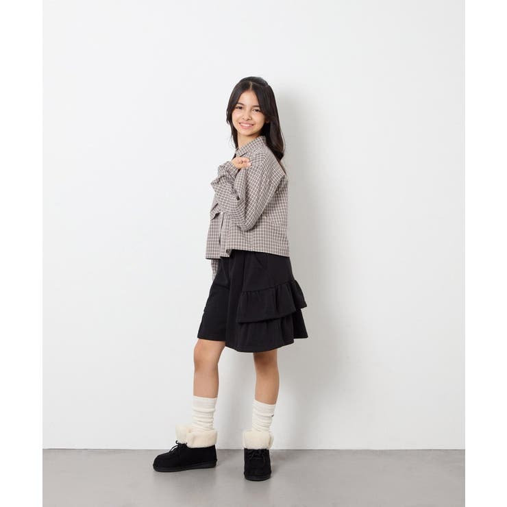 [KIDS]【19-23cm】レースアップムートンブーツ | a.v.v【KIDS】 | 詳細画像20 