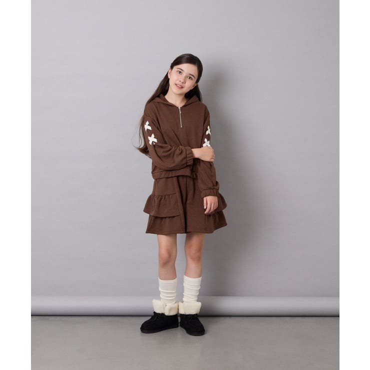 [KIDS]【19-23cm】レースアップムートンブーツ | a.v.v【KIDS】 | 詳細画像22 