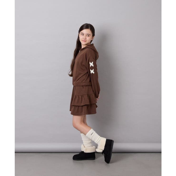 [KIDS]【19-23cm】レースアップムートンブーツ | a.v.v【KIDS】 | 詳細画像23 