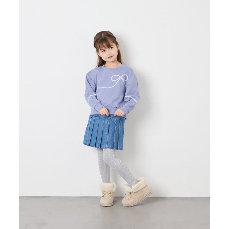 [KIDS]【19-23cm】レースアップムートンブーツ | a.v.v【KIDS】 | 詳細画像5 