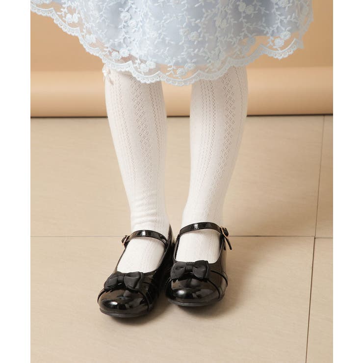 [KIDS]リボンバレエシューズ[WEB限定サイズ][品番：ITKW0007769]｜a.v.v【KIDS】（アーヴェヴェ）のキッズファッション通販｜SHOPLIST（ショップリスト）