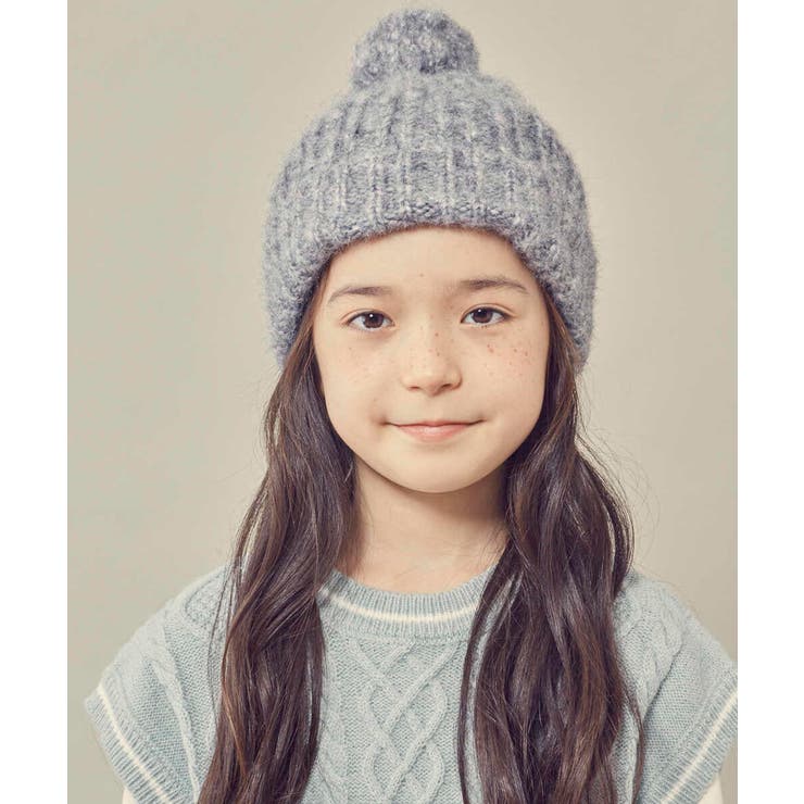 [KIDS]ポンポン付きニットワッチ | a.v.v【KIDS】 | 詳細画像7 