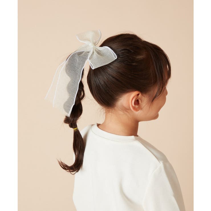 [KIDS]シフォンリボンポニー | a.v.v【KIDS】 | 詳細画像2 