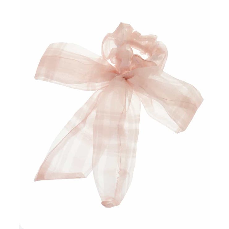 [KIDS]シアーチェックビッグリボンシュシュ | a.v.v【KIDS】 | 詳細画像2 