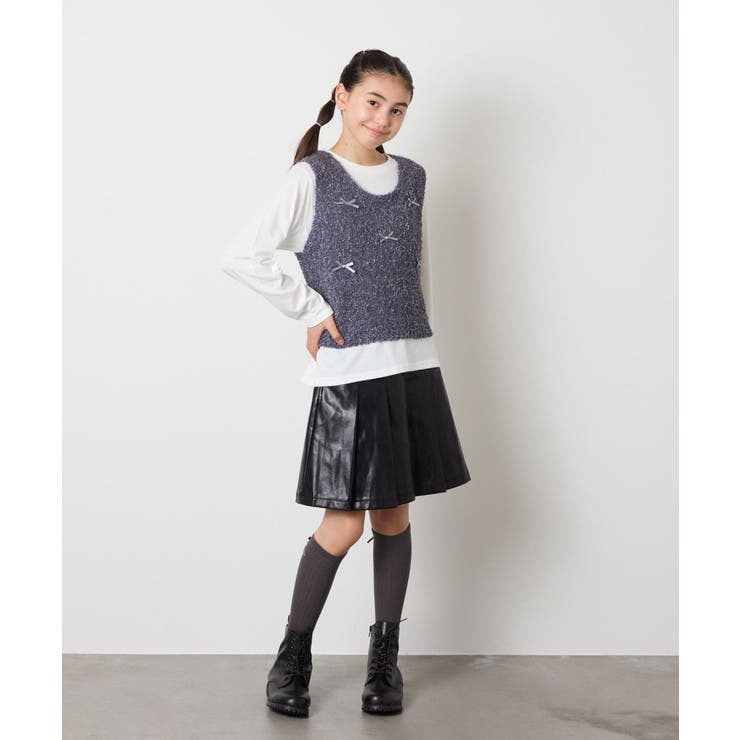 [KIDS]リボンハイソックス | a.v.v【KIDS】 | 詳細画像13 