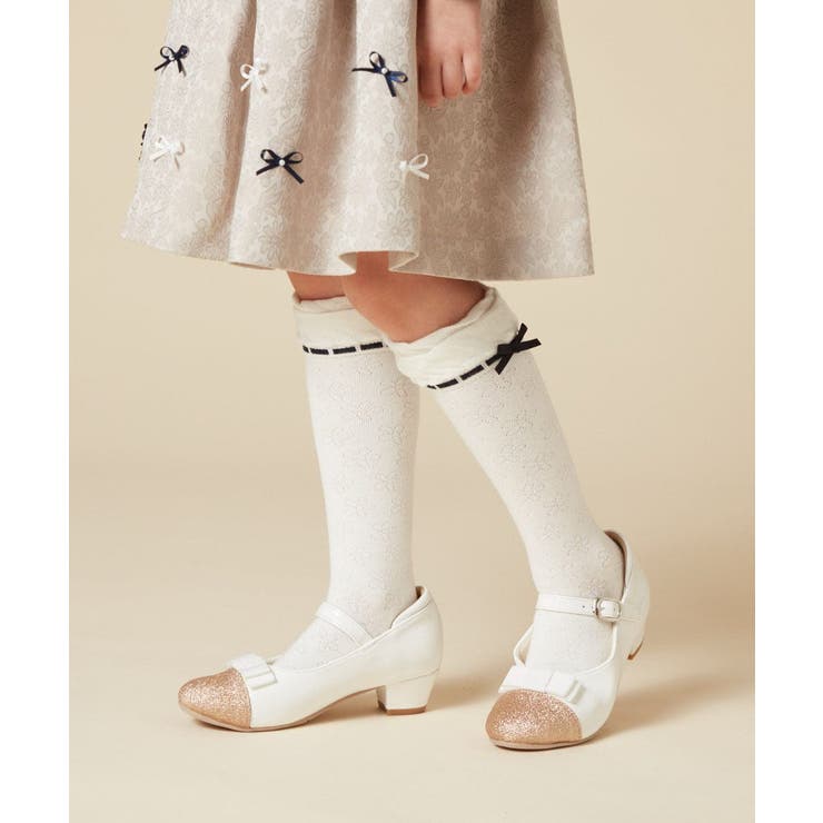 [KIDS]スカラップハイソックス | a.v.v【KIDS】 | 詳細画像1 