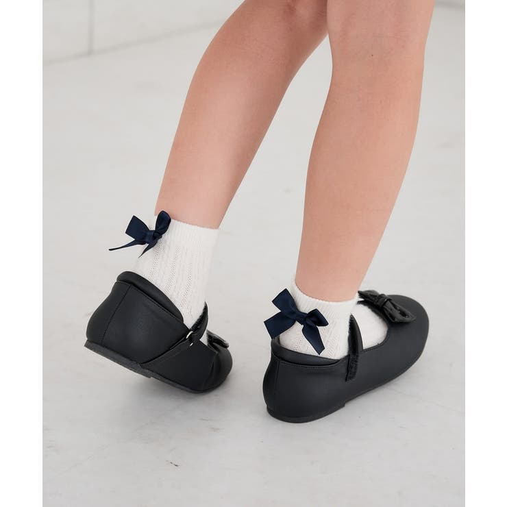 [KIDS]リボン付きショートソックス | a.v.v【KIDS】 | 詳細画像13 