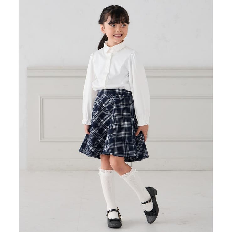 [16-18cm/19-21cm]【セレモニー】フリルリボンハイソックス | a.v.v【KIDS】 | 詳細画像10 