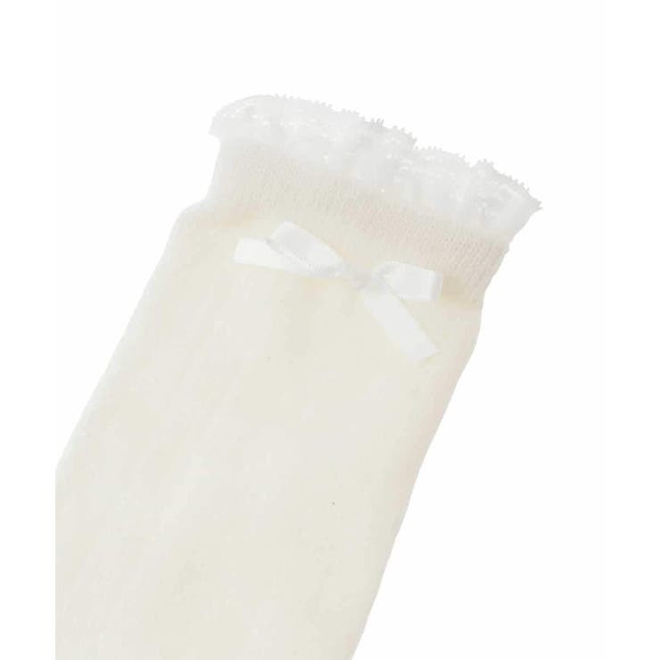 [16-18cm/19-21cm]【セレモニー】フリルリボンハイソックス | a.v.v【KIDS】 | 詳細画像13 