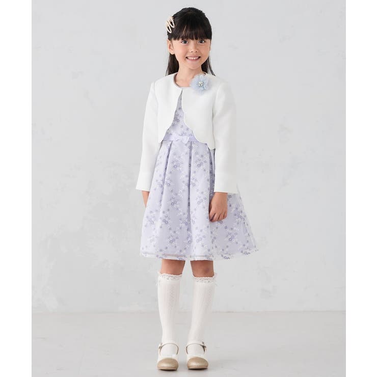 [16-18cm/19-21cm]【セレモニー】フリルリボンハイソックス | a.v.v【KIDS】 | 詳細画像3 