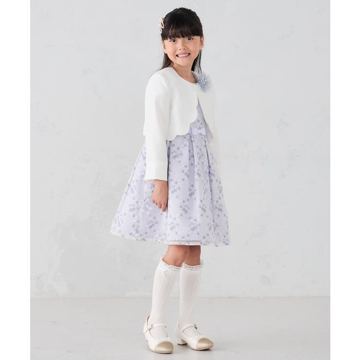 [16-18cm/19-21cm]【セレモニー】フリルリボンハイソックス | a.v.v【KIDS】 | 詳細画像5 