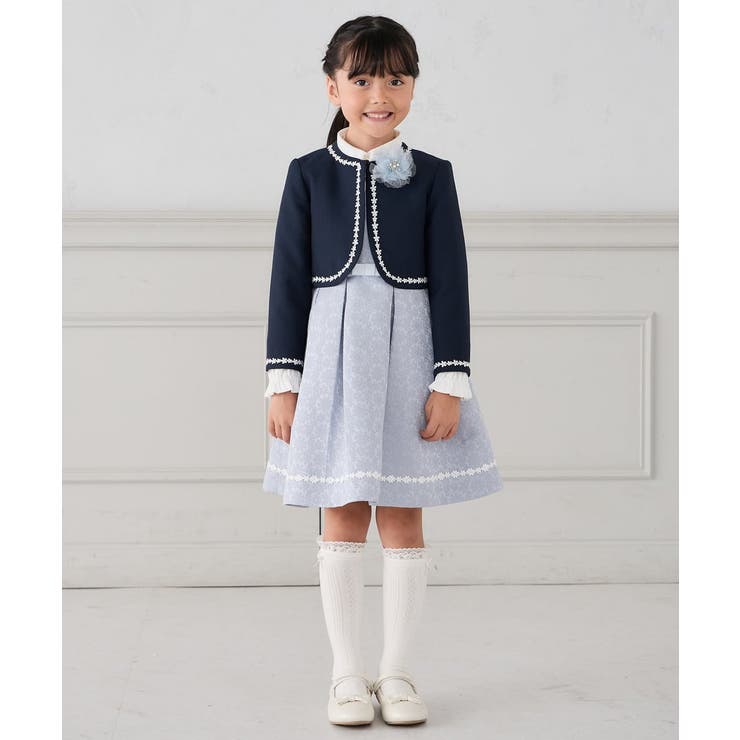 [16-18cm/19-21cm]【セレモニー】フリルリボンハイソックス | a.v.v【KIDS】 | 詳細画像6 