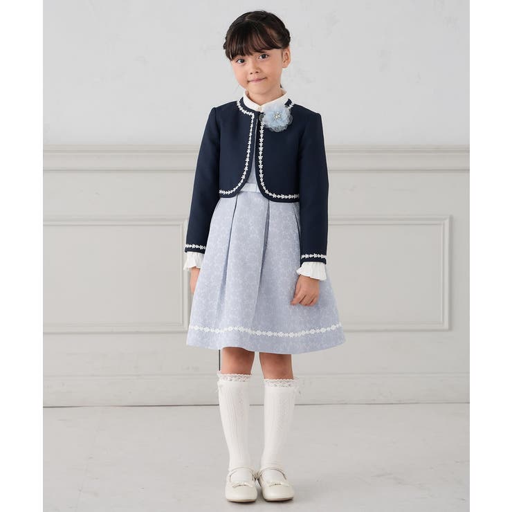 [16-18cm/19-21cm]【セレモニー】フリルリボンハイソックス | a.v.v【KIDS】 | 詳細画像7 