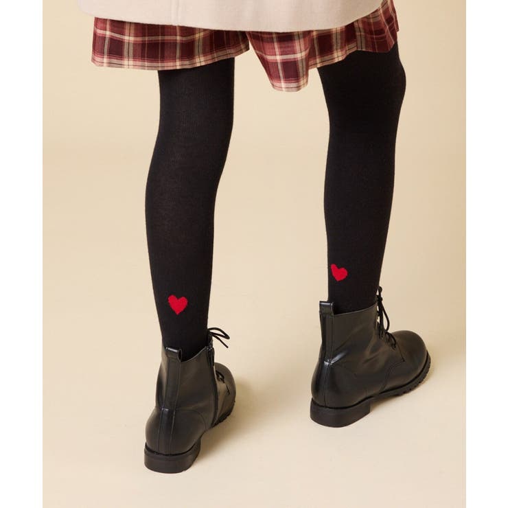 [110/130/150size]ハートポイントタイツ | a.v.v【KIDS】 | 詳細画像16 