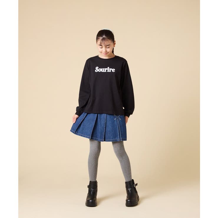 [110/130/150size]ジャガードタイツ | a.v.v【KIDS】 | 詳細画像4 