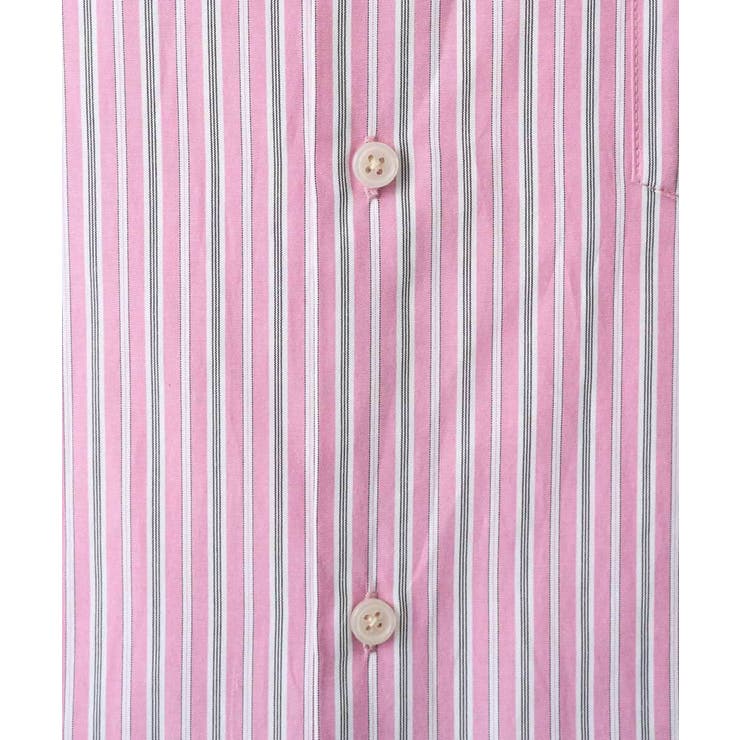 【洗濯機で洗える/毛玉になりにくい】ワイドストレッチストライプシャツ | a.v.v【MEN】 | 詳細画像37 