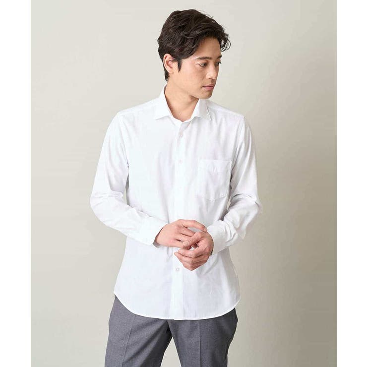 【ビジネスシャツ】マイクロツイルカッタウェイシャツ | a.v.v【MEN】 | 詳細画像17 
