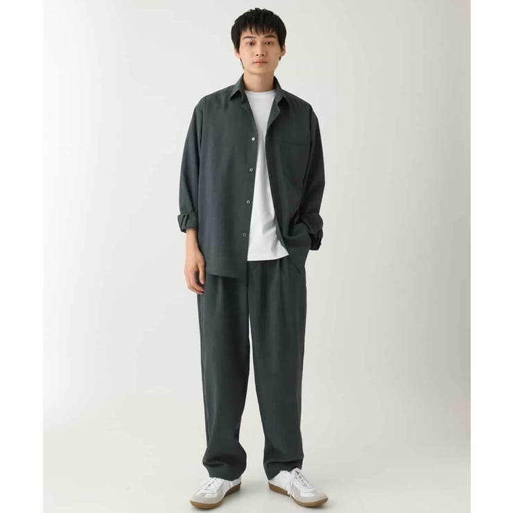 【接触冷感/イージーケア】ワイドシルエットシャツ【春リライト2】 | a.v.v【MEN】 | 詳細画像17 