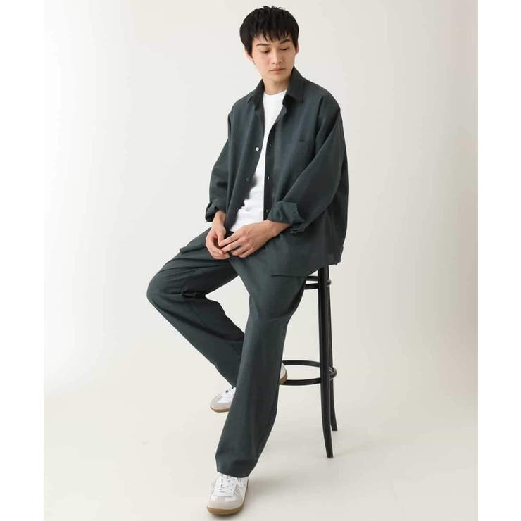 【接触冷感/イージーケア】ワイドシルエットシャツ【春リライト2】 | a.v.v【MEN】 | 詳細画像20 