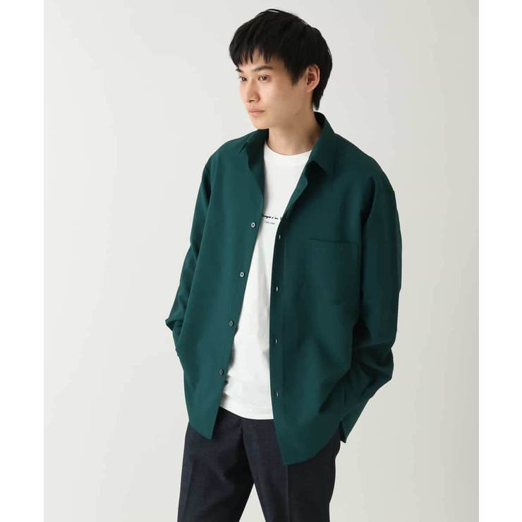 【接触冷感/イージーケア】ワイドシルエットシャツ【春リライト2】 | a.v.v【MEN】 | 詳細画像23 