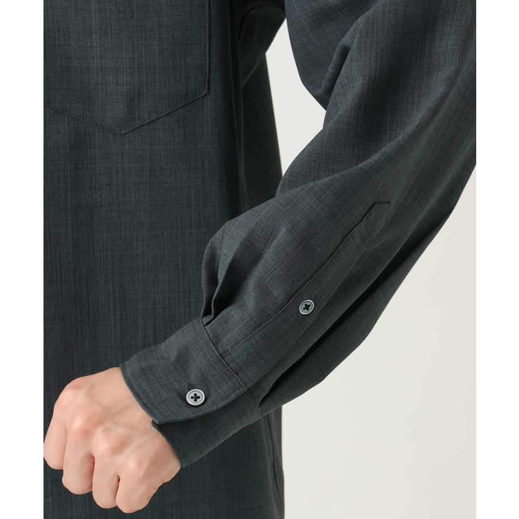 【接触冷感/イージーケア】ワイドシルエットシャツ【春リライト2】 | a.v.v【MEN】 | 詳細画像30 