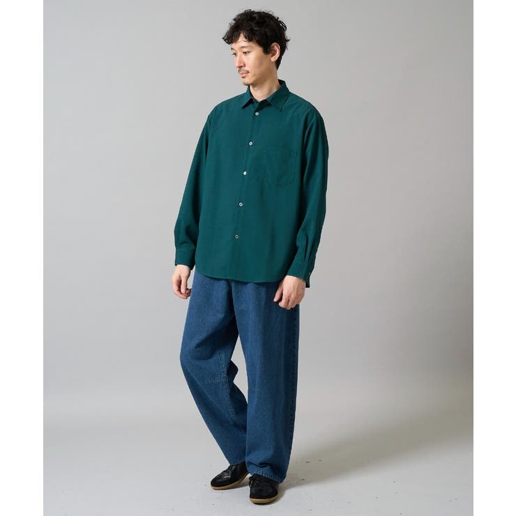 【接触冷感/イージーケア】ワイドシルエットシャツ【春リライト2】 | a.v.v【MEN】 | 詳細画像4 