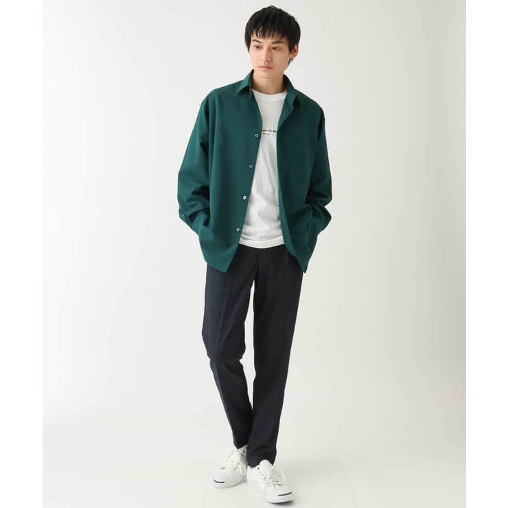 【接触冷感/イージーケア】ワイドシルエットシャツ【春リライト2】 | a.v.v【MEN】 | 詳細画像6 