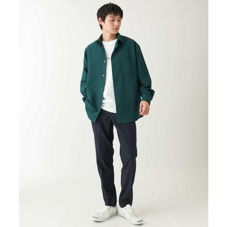 【接触冷感/イージーケア】ワイドシルエットシャツ【春リライト2】 | a.v.v【MEN】 | 詳細画像7 