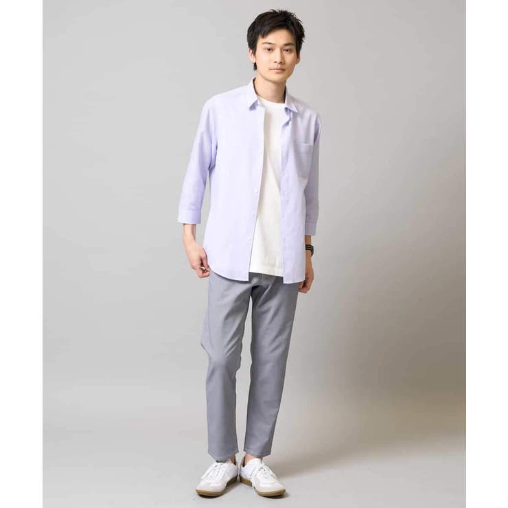 リネン混7分袖シャツ | a.v.v【MEN】 | 詳細画像27 