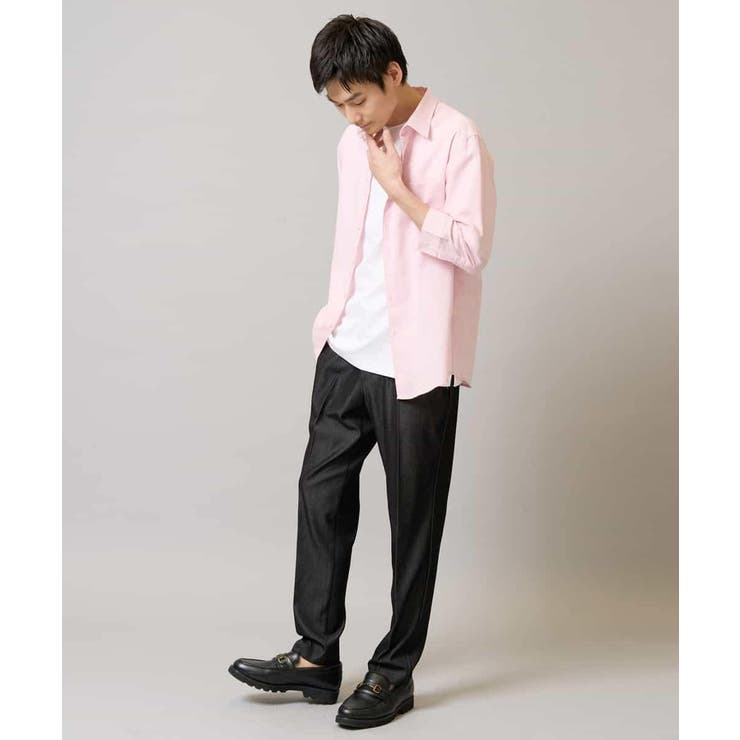 リネン混7分袖シャツ | a.v.v【MEN】 | 詳細画像8 