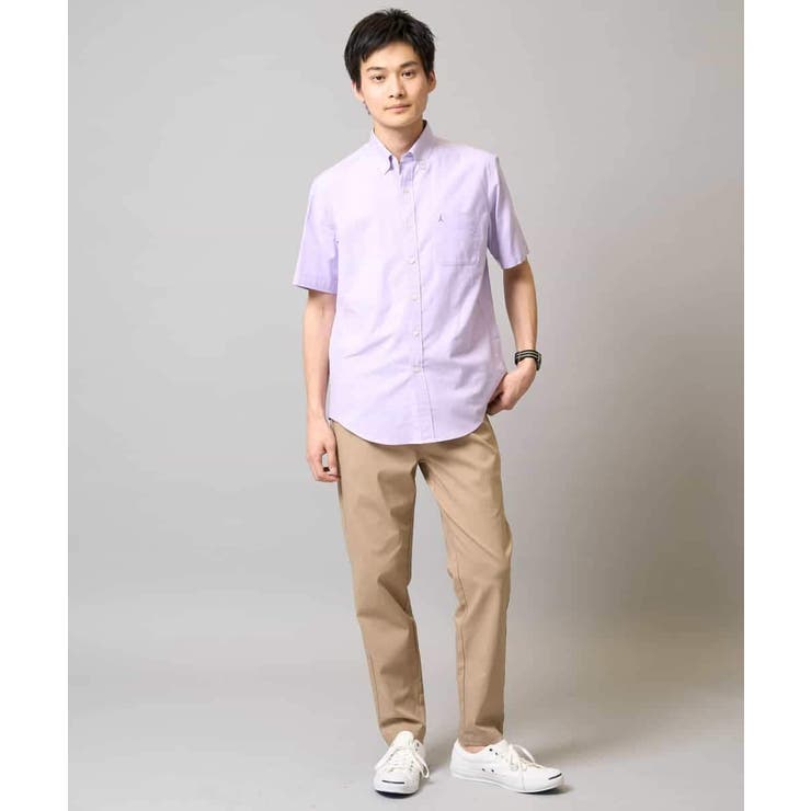 オックス ワンポイント刺繍半袖シャツ | a.v.v【MEN】 | 詳細画像20 