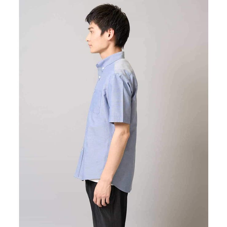 オックス ワンポイント刺繍半袖シャツ | a.v.v【MEN】 | 詳細画像35 