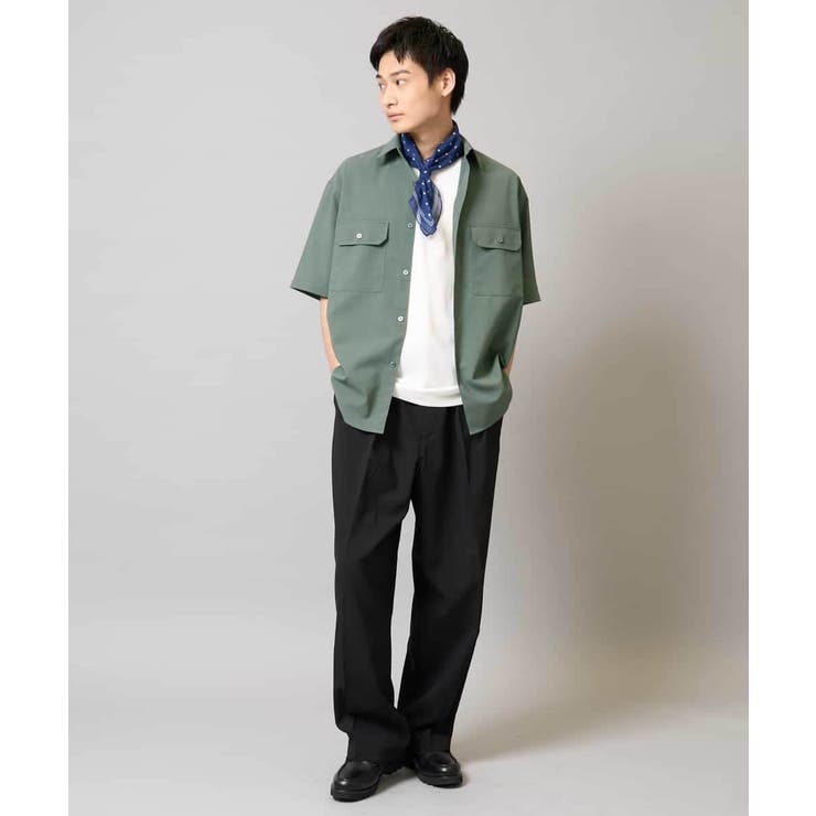 【速乾/イージーケア】Wポケットシャツ【夏リライト】 | a.v.v【MEN】 | 詳細画像10 