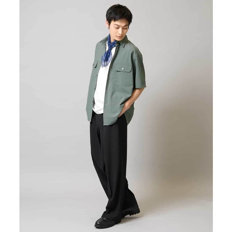 【速乾/イージーケア】Wポケットシャツ【夏リライト】 | a.v.v【MEN】 | 詳細画像11 