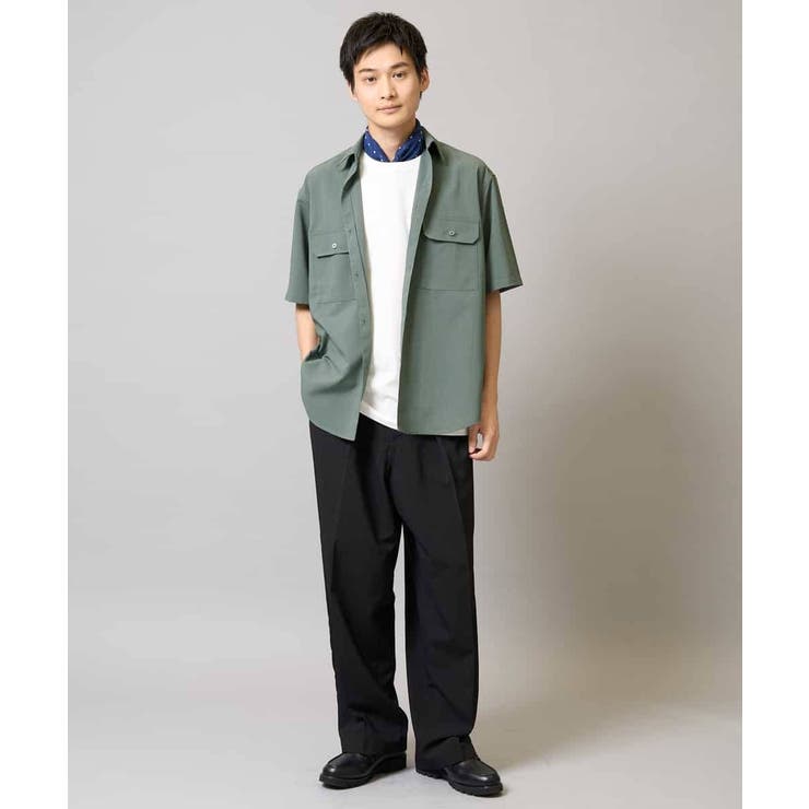 【速乾/イージーケア】Wポケットシャツ【夏リライト】 | a.v.v【MEN】 | 詳細画像12 