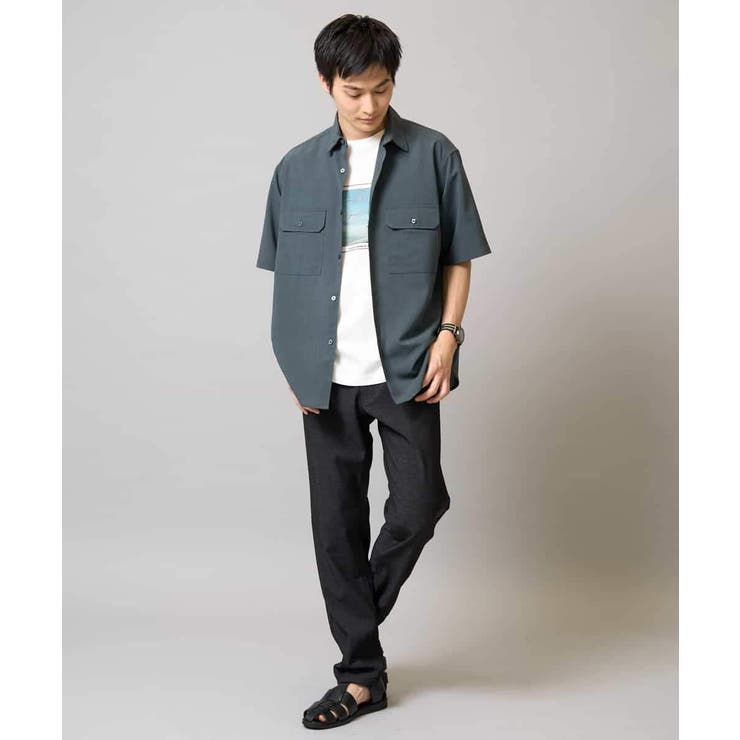 【速乾/イージーケア】Wポケットシャツ【夏リライト】 | a.v.v【MEN】 | 詳細画像14 