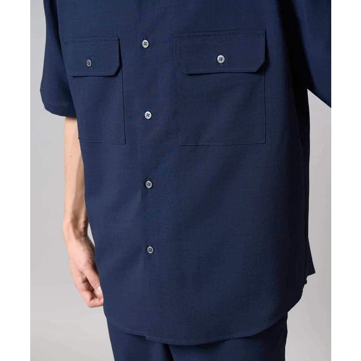 【速乾/イージーケア】Wポケットシャツ【夏リライト】 | a.v.v【MEN】 | 詳細画像26 