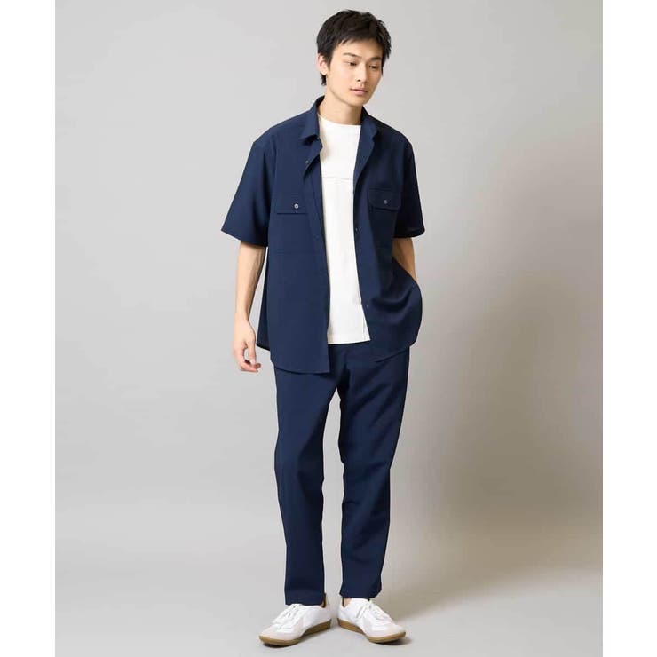 【速乾/イージーケア】Wポケットシャツ【夏リライト】 | a.v.v【MEN】 | 詳細画像5 