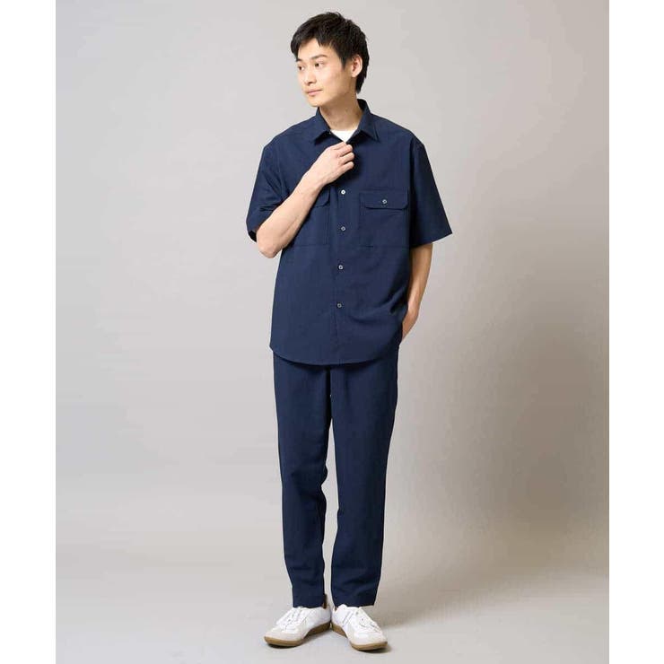 【速乾/イージーケア】Wポケットシャツ【夏リライト】 | a.v.v【MEN】 | 詳細画像7 