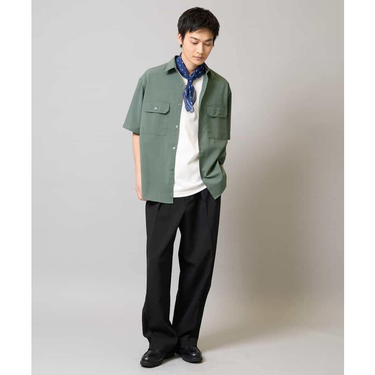 【速乾/イージーケア】Wポケットシャツ【夏リライト】 | a.v.v【MEN】 | 詳細画像9 