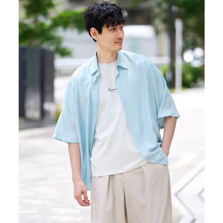 【接触冷感 洗濯機で洗える 毛玉になりにくい | a.v.v【MEN】 | 詳細画像1 