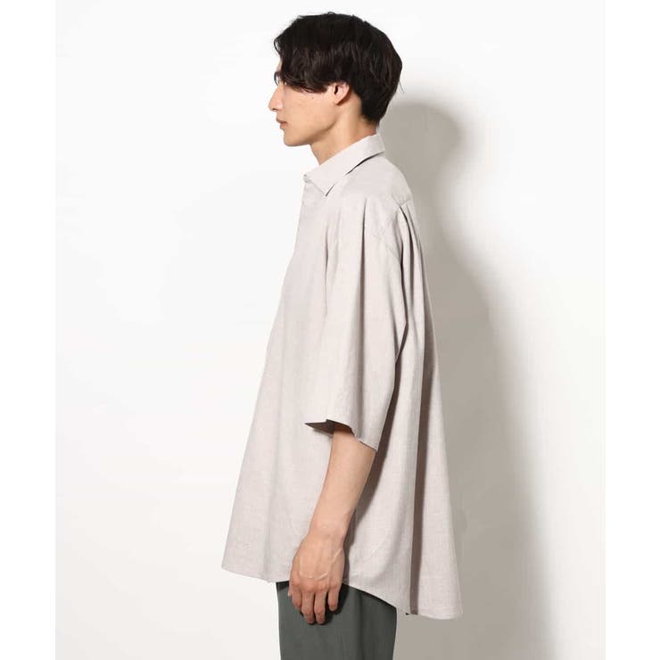 【好印象シャツ】スキッパーシャツプルオーバー 五分袖 | a.v.v【MEN】 | 詳細画像20 